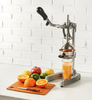 50% Off Easy-to-Clean Heavy-Duty Manual Juicer, Professional Citrus Juicer - Stainless Steel Lemon Squeezer - Manual Citrus Press & Orange Squeezer - Orange Juicer