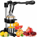 50% Off Easy-to-Clean Heavy-Duty Manual Juicer, Professional Citrus Juicer - Stainless Steel Lemon Squeezer - Manual Citrus Press & Orange Squeezer - Orange Juicer