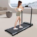 2 In1 Walking Pad, Under Desk Treadmills, Quiet Walking Jogging Machine for Office Home