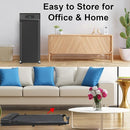 2 In1 Walking Pad, Under Desk Treadmills, Quiet Walking Jogging Machine for Office Home