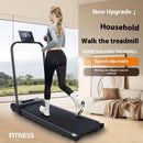 2 In1 Walking Pad, Under Desk Treadmills, Quiet Walking Jogging Machine for Office Home
